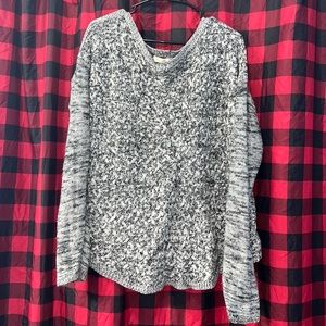 It’s Our Time Marbled Sweater, Size 2x